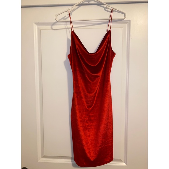 Dresses & Skirts - Red, Velvet dress